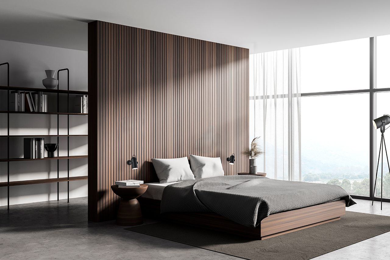 Leklint262 Carronade II Wall Lamp Black Blackoak Lifestyle